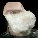 Morganite on Cleavelandite - image 1