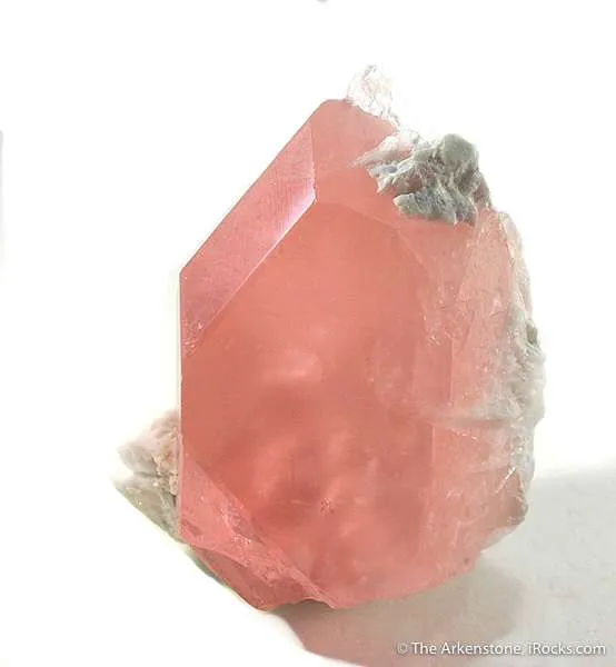 Morganite on Cleavelandite - image 2