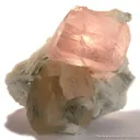 Morganite on Cleavelandite With Quartz - image 2