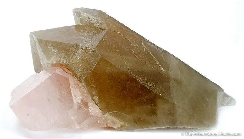 Morganite on Quartz image