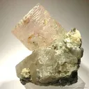 Morganite on Quartz - image 1