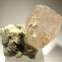 Morganite on Quartz - image 2