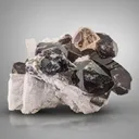 Morganite on Quartz - image 2