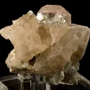 Morganite on Quartz With Lepidolite - image 3