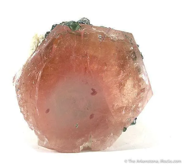 Morganite Over Aquamarine With Tourmaline, Albite, Lepidolite - image 1