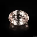 Morganite (rough and cut set) - image 2