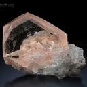 Morganite with Cleavelandite from Kunar Afghanistan - image 1