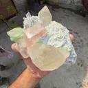 Morganite with kunzite with tourmaline with Quartz from Afghanistan - image 4