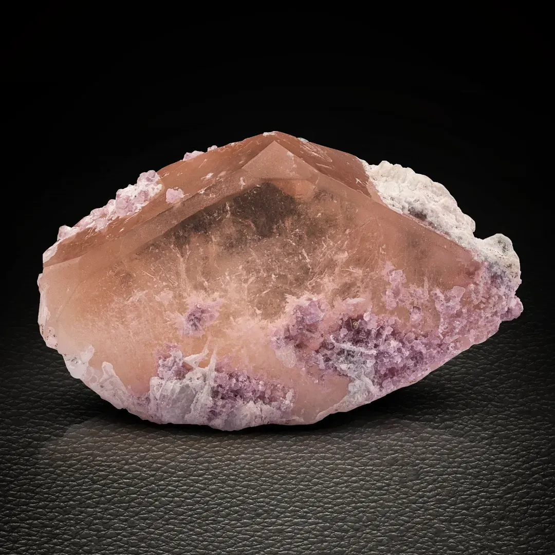Morganite with Lepidolite - image 2