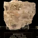 Morganite With Muscovite - image 1