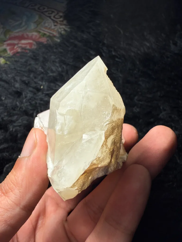 Morganite with Quartz combine specimen from Afghanistan, Kunar, Dara-e-Pech District - image 5