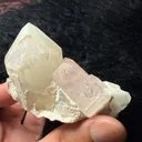 Morganite with Quartz combine specimen from Afghanistan, Kunar, Dara-e-Pech District - image 3