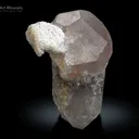 Morganite with Quartz from Paprok Afghanistan - image 1