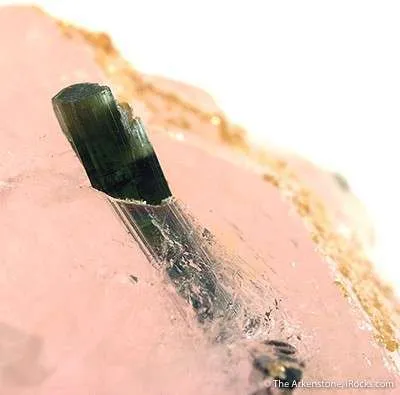 Morganite With Tourmaline - image 2