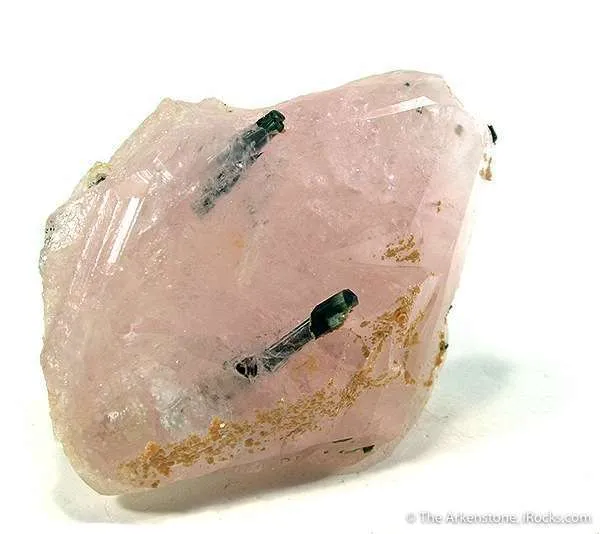 Morganite With Tourmaline image