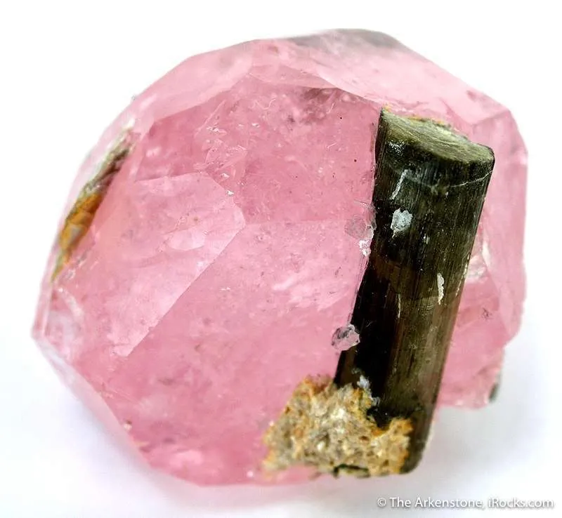 Morganite With Tourmaline - image 2