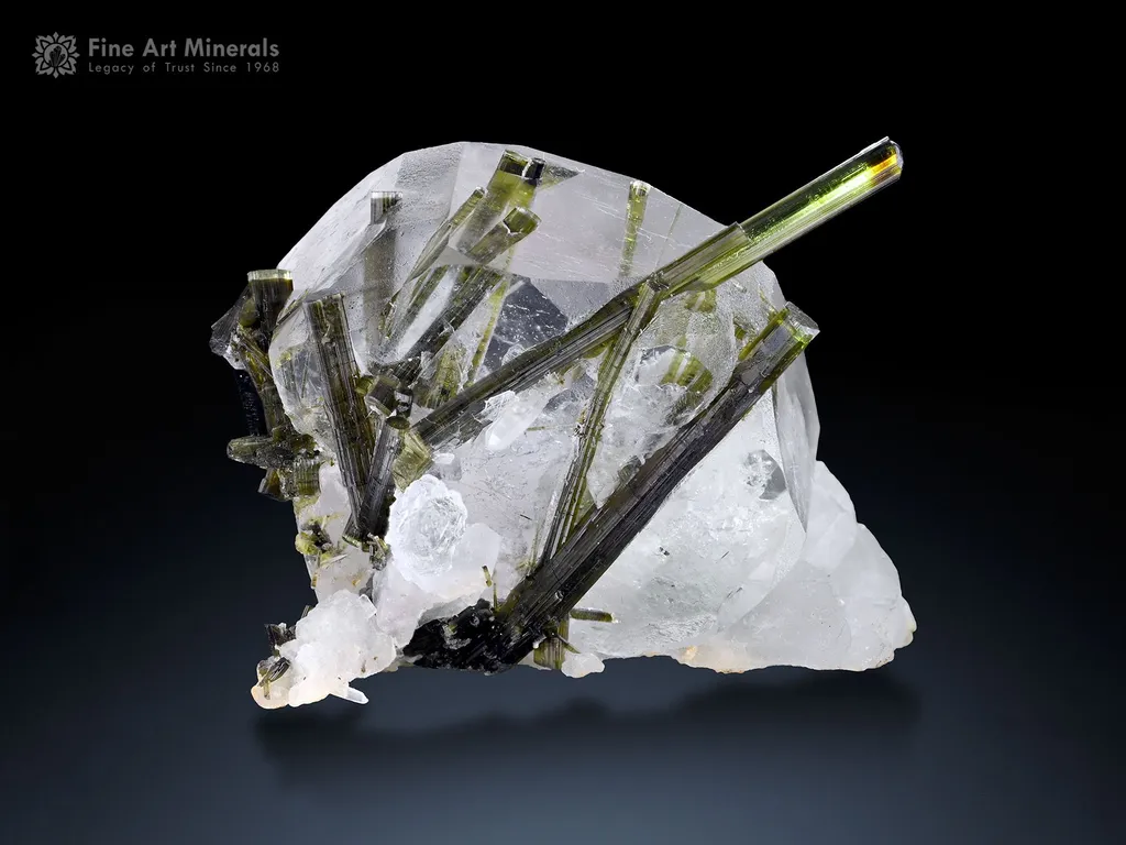 Morganite with Tourmaline from Skardu Pakistan - image 2