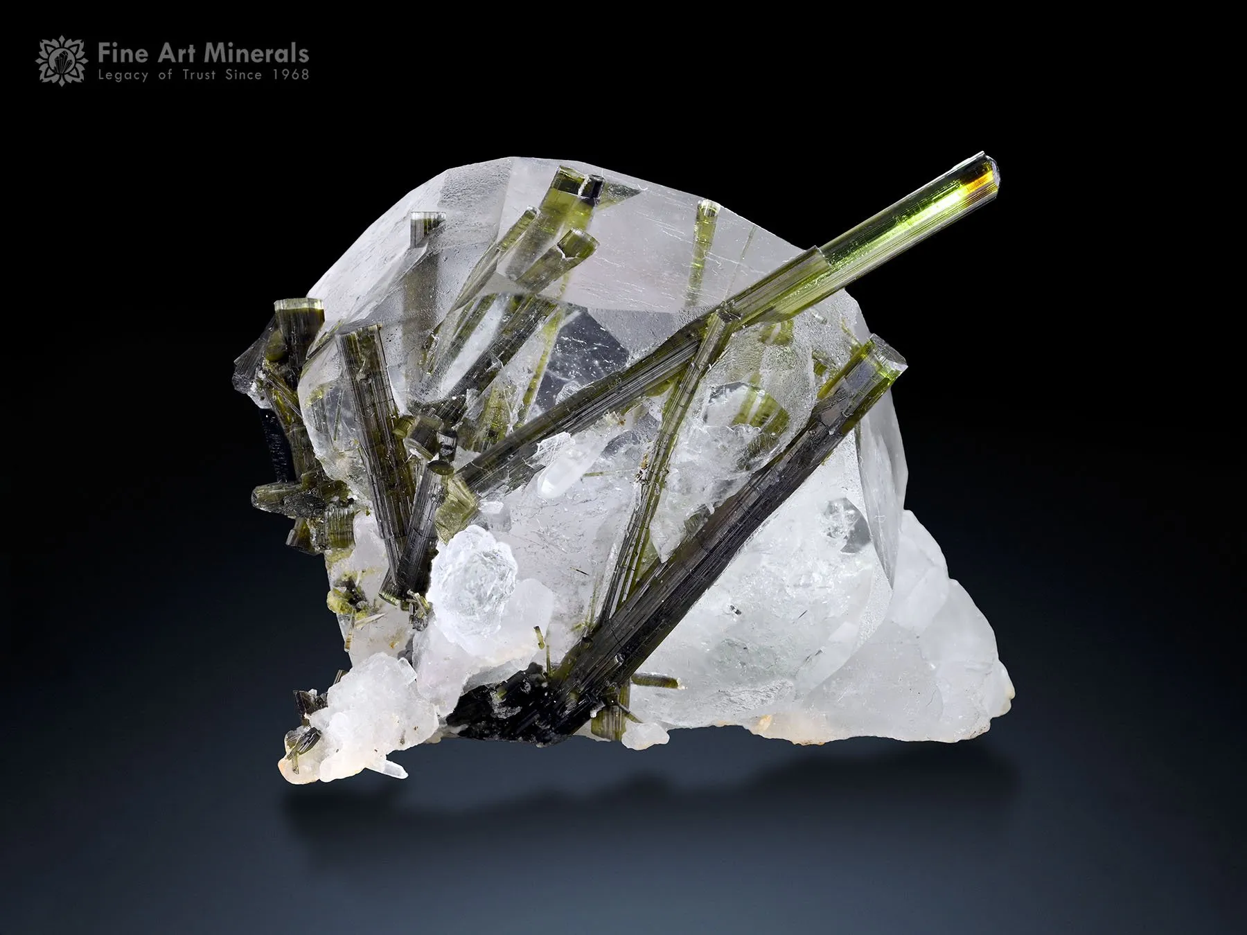 Morganite with Tourmaline from Skardu Pakistan - image 2