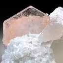 Morganite with Tourmalines, Quartz Microclite and Cleavelandite Albite Specimen - 308 g - image 6