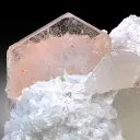 Morganite with Tourmalines, Quartz Microclite and Cleavelandite Albite Specimen - 308 g - image 5