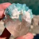 Morganite x Indicolite Tourmaline x Microlite x Quartz from Afghanistan - image 3