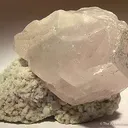 Morganite/Aquamarine on Albite - image 2