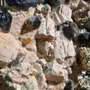 Morion with Fluorite & Epidote on Feldspar from China, Shandong - image 8