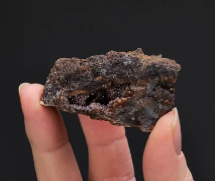 Moschellandsbergite with Cinnabar Tetrahedrite on Siderite