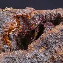 Moschellandsbergite with Cinnabar Tetrahedrite on Siderite - image 1
