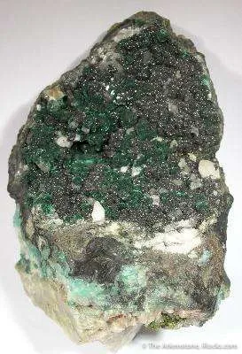 Mottramite & Malachite image