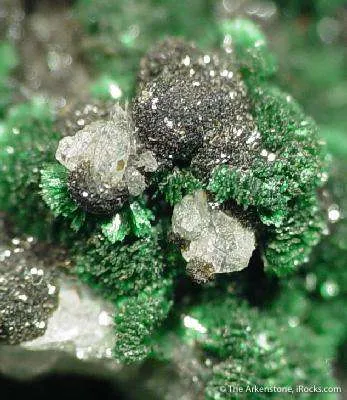 Mottramite & Malachite - image 3