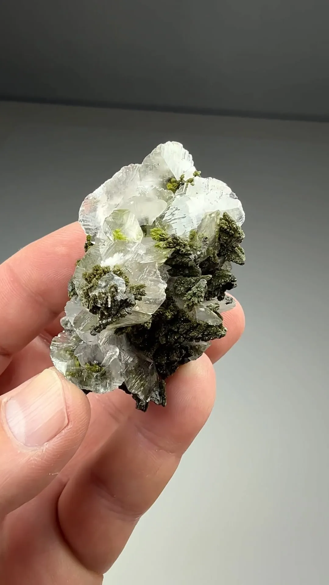 Mottramite with Calcite - image 2