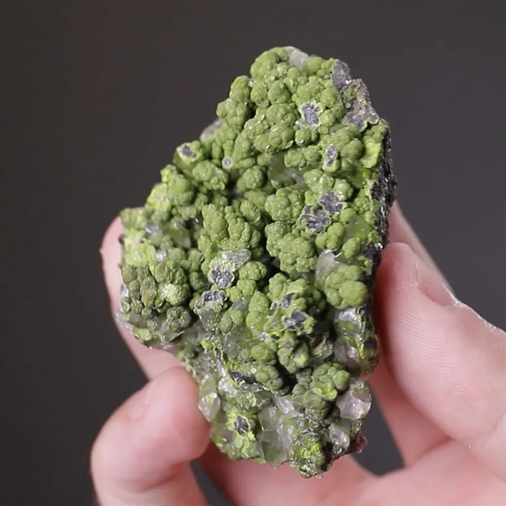 Mottramite with Calcite image