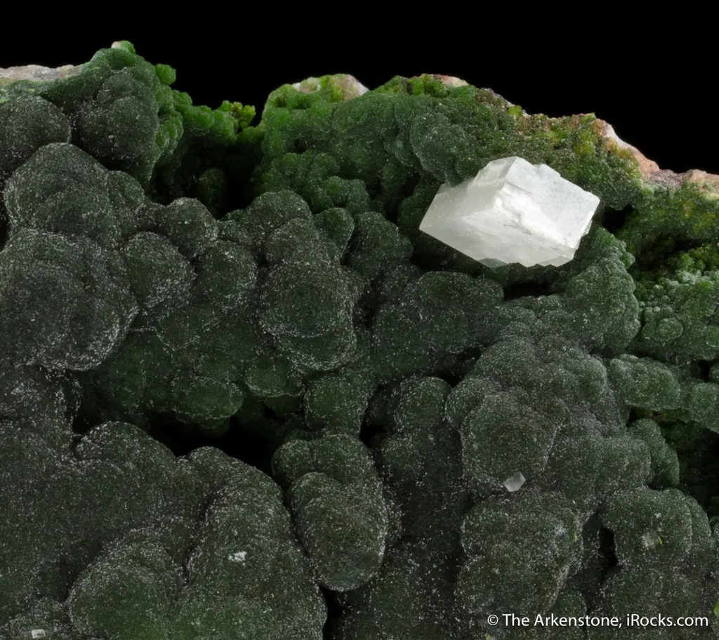 Mottramite with Calcite - image 2