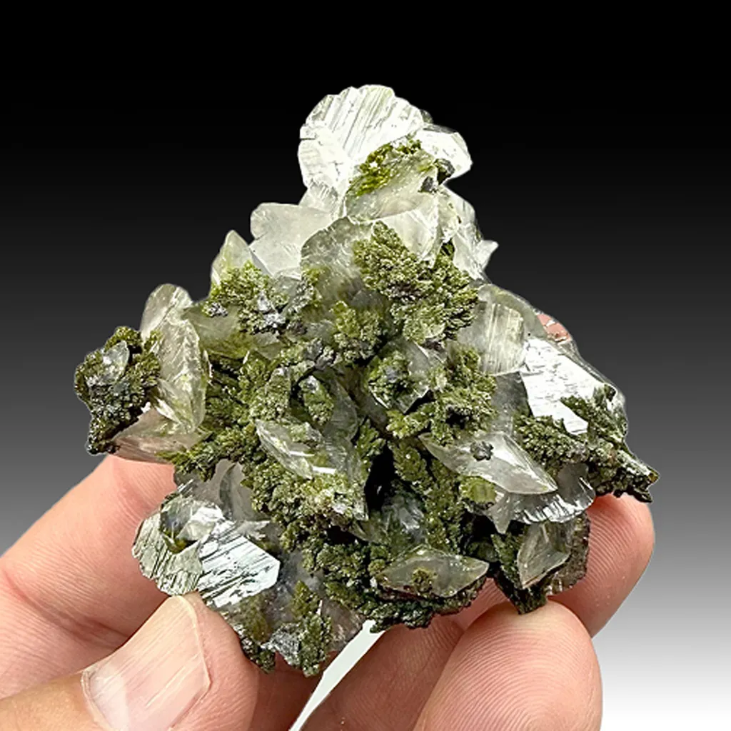 Mottramite with Calcite image