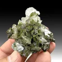 Mottramite with Calcite - image 1