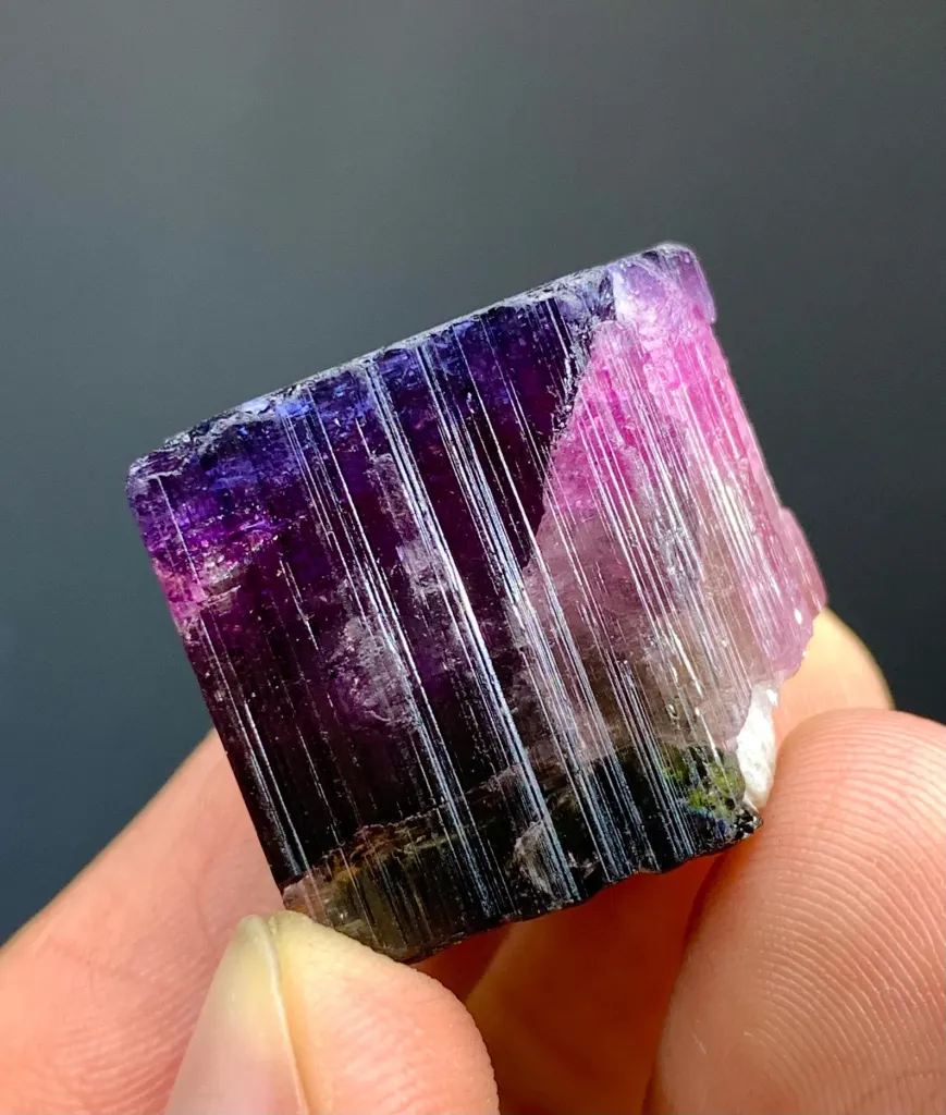 Multi Color Tourmaline crystal, Tourmaline Gem from Afghanistan - image 7