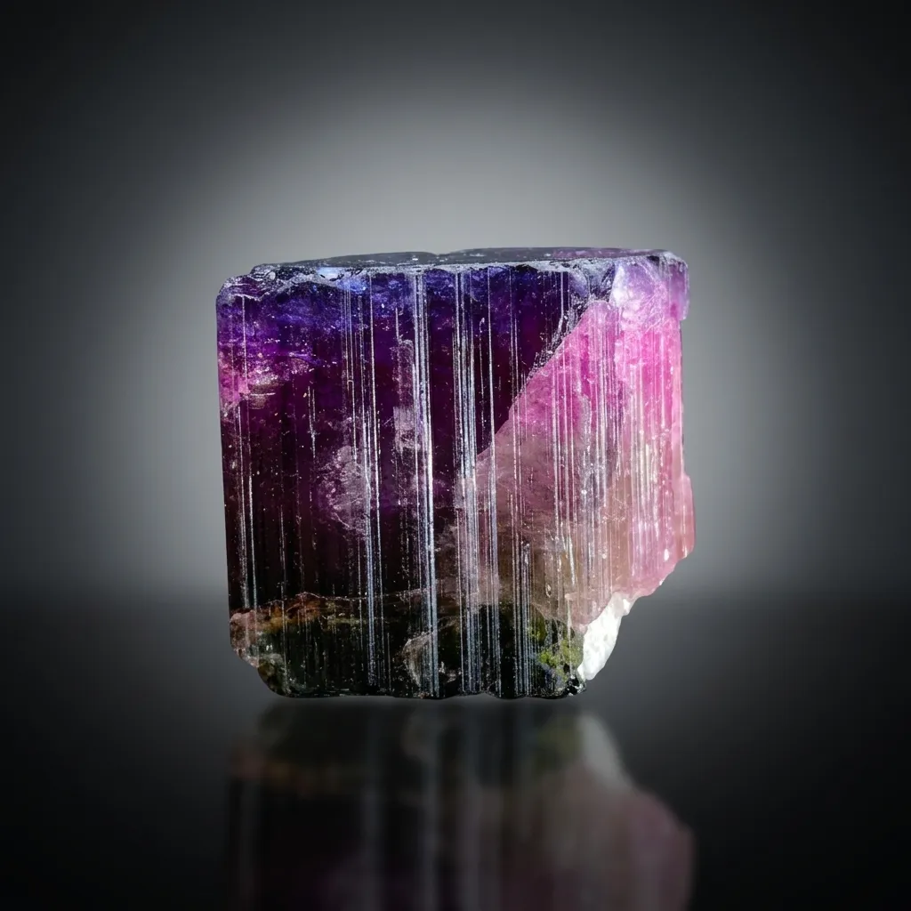 Multi Color Tourmaline crystal, Tourmaline Gem from Afghanistan - image 3
