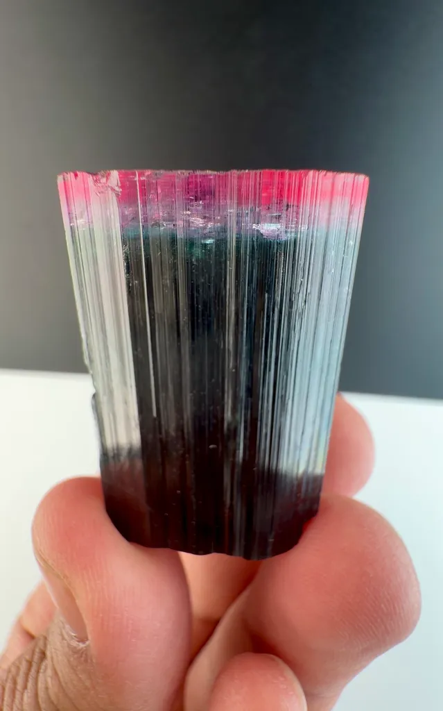 Multi color Tourmaline from Afghanistan image