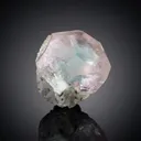 Multi faces Bicolor Aquamorganite Crystal, Bicolor Beryl with Green Tourmaline - image 1