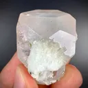 Multi faces Bicolor Aquamorganite Crystal, Bicolor Beryl with Green Tourmaline - image 4