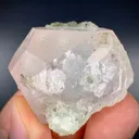 Multi terminated Bicolor Aquamorganiote, Bicolor Beryl with Green Tourmalines - image 3