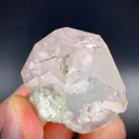 Multi terminated Bicolor Aquamorganiote, Bicolor Beryl with Green Tourmalines - image 2