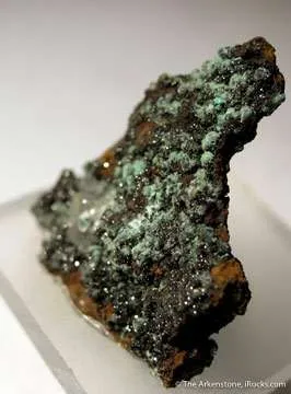 Murdochite w/ Malachite image