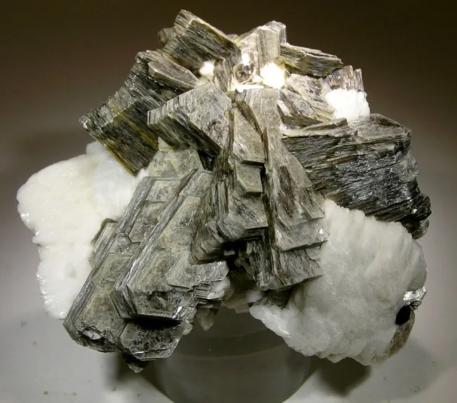 Muscovite, Albite image