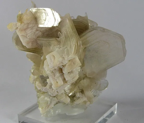 Muscovite, Albite (Var: Cleavelandite) - image 1