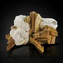 Muscovite Mica on Cleavelandite - image 1