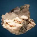 Muscovite on Quartz var. Smoky and Microcline - image 3