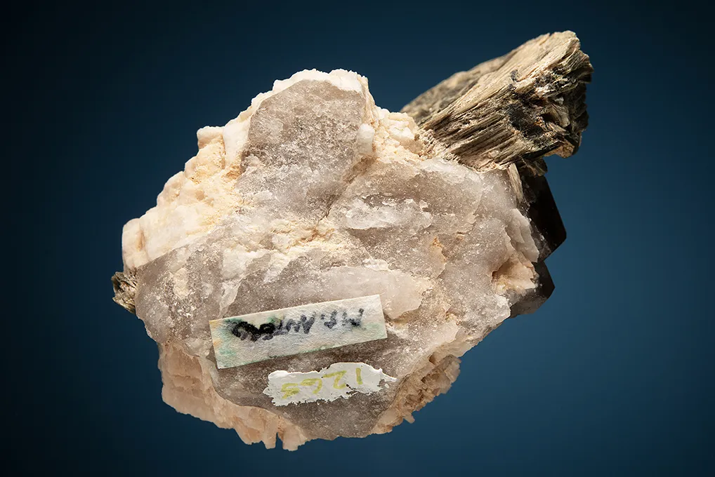 Muscovite on Quartz var. Smoky and Microcline - image 2