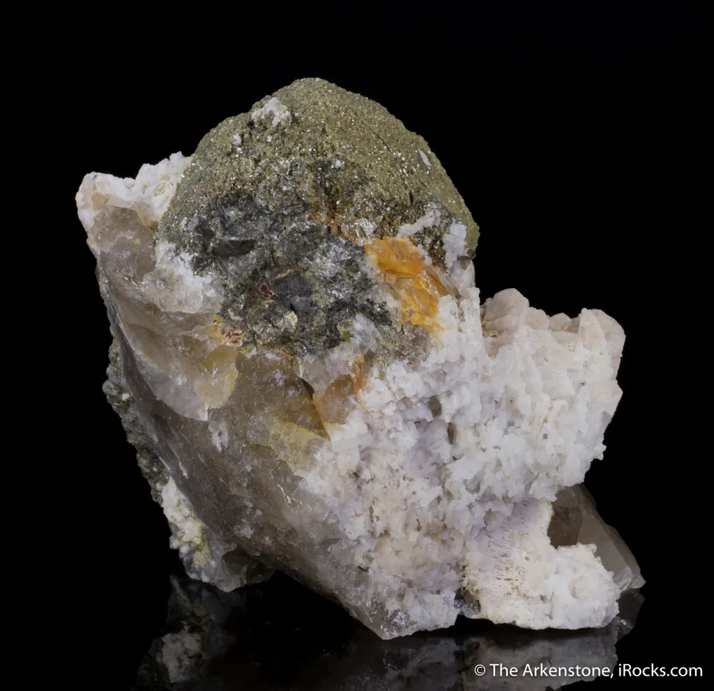 Muscovite ps. After Spessartine Garnet - image 8